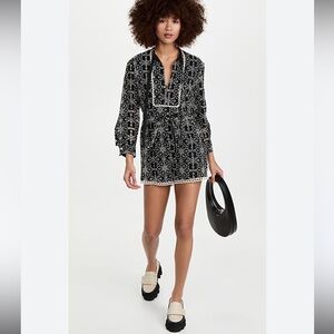 Nixie Organic Cotton Eyelet Romper BAUM UND PFERDGARTEN‎